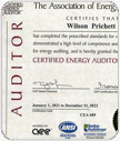Certified Energy Auditor CEA